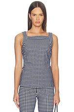 Ponte High Neck Tank Top - thumbnail 4