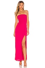 superdown Asher Strapless Dress in Pink | REVOLVE