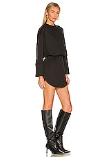 superdown Lana Sweatshirt Dress in Black | REVOLVE