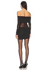 Elmina Sheer Mini Dress - thumbnail 6
