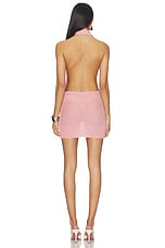 Brylee Knit Drape Mini Dress - thumbnail 6