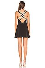 sammie deep v skater dress