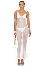 Dillon Crochet Maxi Dress - thumbnail 4