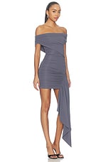 X Hannah Lizzy Mallery Drape Mini Dress - thumbnail 5