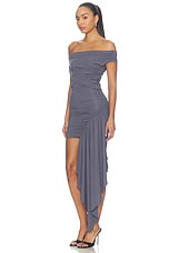 X Hannah Lizzy Mallery Drape Mini Dress - thumbnail 6