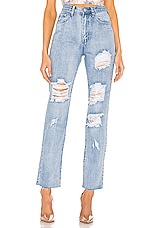 Product image of superdown Ramona Straight Jean. Click to view full details
