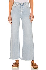 Product image of superdown Lucy Crop Flare Jeans. Click to view full details