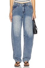 superdown x Emma Rose Patsy Jeans in Mid Blue Wash | REVOLVE