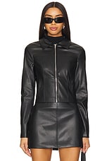 Haydenn Faux Leather Jacket