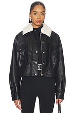 Colette Faux Leather Jacket - thumbnail 4