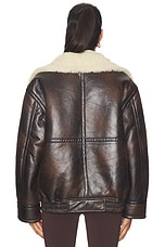 Georgiana Faux Leather Jacket - thumbnail 7