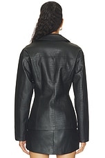 Caroline Faux Leather Jacket - thumbnail 5