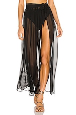 Product image of superdown Catalina Sheer Maxi Skirt. Click to view full details