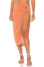 Product image of superdown Corinne Twisted Maxi Skirt. Click to view full details