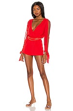 Product image of superdown Jocelyn Romper. Click to view full details