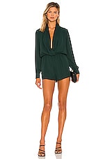 Theredthread S drape romper 黒 THEREDTHREAD / ザレッドスレッド】S drape romper