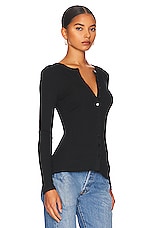 superdown Sasha Button Top in Black | REVOLVE