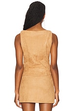 Aviva Faux Suede Top - thumbnail 6