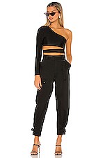 superdown Jenny Crop Top in Black | REVOLVE