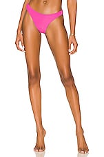 Product image of superdown Mia Ribbed Bikini Bottom. Click to view full details
