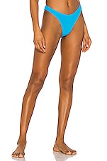 Product image of superdown Mia Ribbed Bikini Bottom. Click to view full details