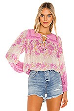 SPELL x REVOLVE Coco Lei Blouse in Lilac | REVOLVE
