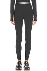 Bailey High Waist Active Rib 7/8 Legging - thumbnail 4