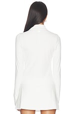 Stevie Active Rib Half Zip Waist Length Top - thumbnail 6