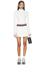 Stevie Active Rib Half Zip Waist Length Top - thumbnail 7