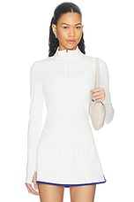 Tess Rigor Half Zip Waist Length Top - thumbnail 4