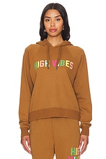 High Vibes Harper Crop Hoodie