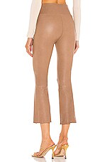 Crop Flare Legging in Sable