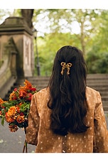 Hand-Painted Coquette Bow Claw Hair Clip - thumbnail 9