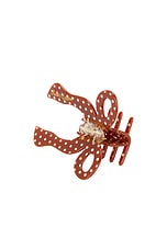 Hand-Painted Coquette Bow Claw Hair Clip - thumbnail 6
