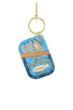 Hand-Painted Sardines Bag Charm + Keychain - thumbnail 4