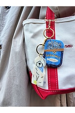 Hand-Painted Sardines Bag Charm + Keychain - thumbnail 8