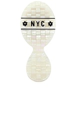 Hand-painted NYC Mosaic Handbag Hero Brush - thumbnail 4