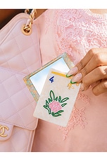 Hand-Painted Flower Mahjong Compact Mirror - thumbnail 6