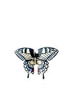 Hand-painted Swallowtail Butterfly Claw Hair Clip - thumbnail 4