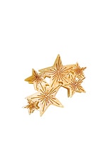 Hand-painted Celestial Stars Claw Hair Clip - thumbnail 4