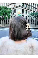 Hand-painted Celestial Stars Claw Hair Clip - thumbnail 6
