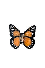 Hand-painted Mini Monarch Claw Hair Clip - thumbnail 4