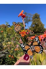 Hand-painted Mini Monarch Claw Hair Clip - thumbnail 7