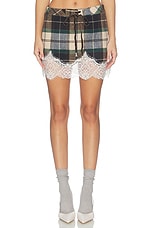 Witz Lace Trim Mini Skirt - thumbnail 4