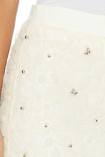 Siam Sheer Floral Applique Midi Skirt - thumbnail 9
