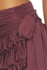 Sora Asymmetric Draped Mini Skirt - thumbnail 9