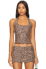Desni Sequined Mini Skirt