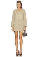 Tanya Suede Dress - thumbnail 4