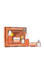 Product image of Sunday Riley Morning Buzz Vitamin C Trio Skincare Kit. Click to view full details