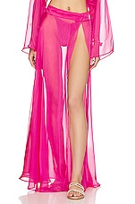 Product image of Shani Shemer Alaia Maxi Slit Skirt. Click to view full details